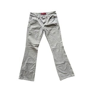Levi's Superlow stretch corduroy tan pants size junior 7‎